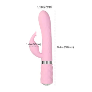 Pillow Talk - Lively - Rabbit Vibrator - Light Pink
